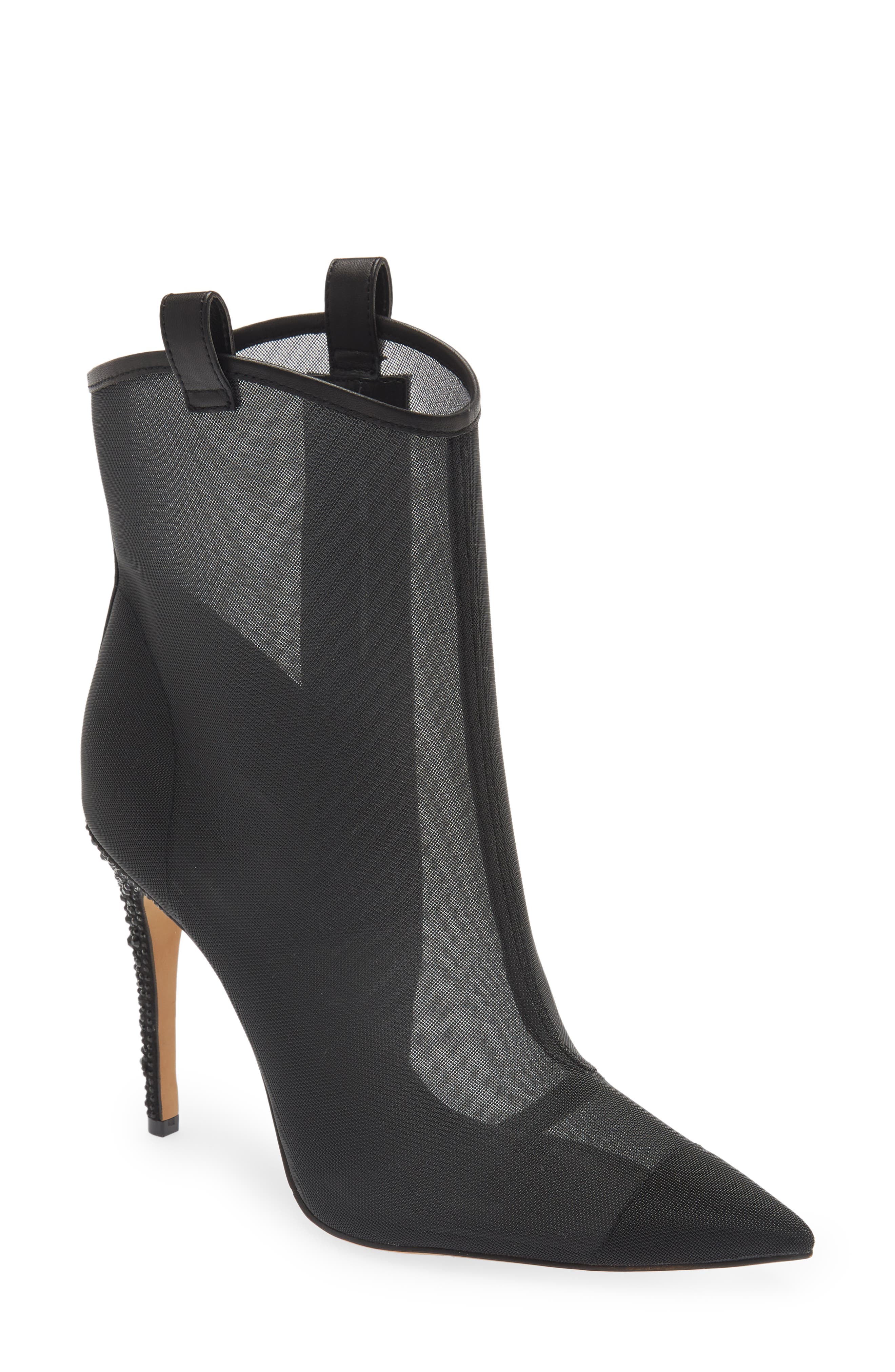 KARL LAGERFELD PARIS Clea Stiletto Bootie, Main, color, 