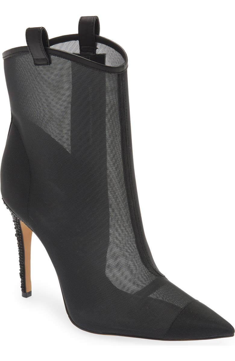 KARL LAGERFELD PARIS Clea Stiletto Bootie, Main, color,