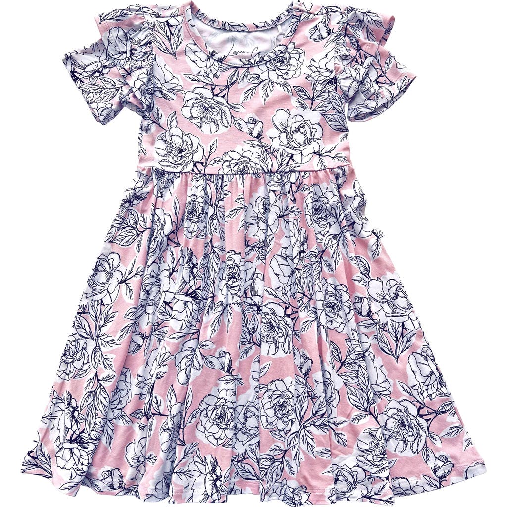 Laree + Co Allie Ruffle Spin Dress in Floral  product