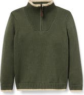 Janie and Jack The Half-Zip Sweater