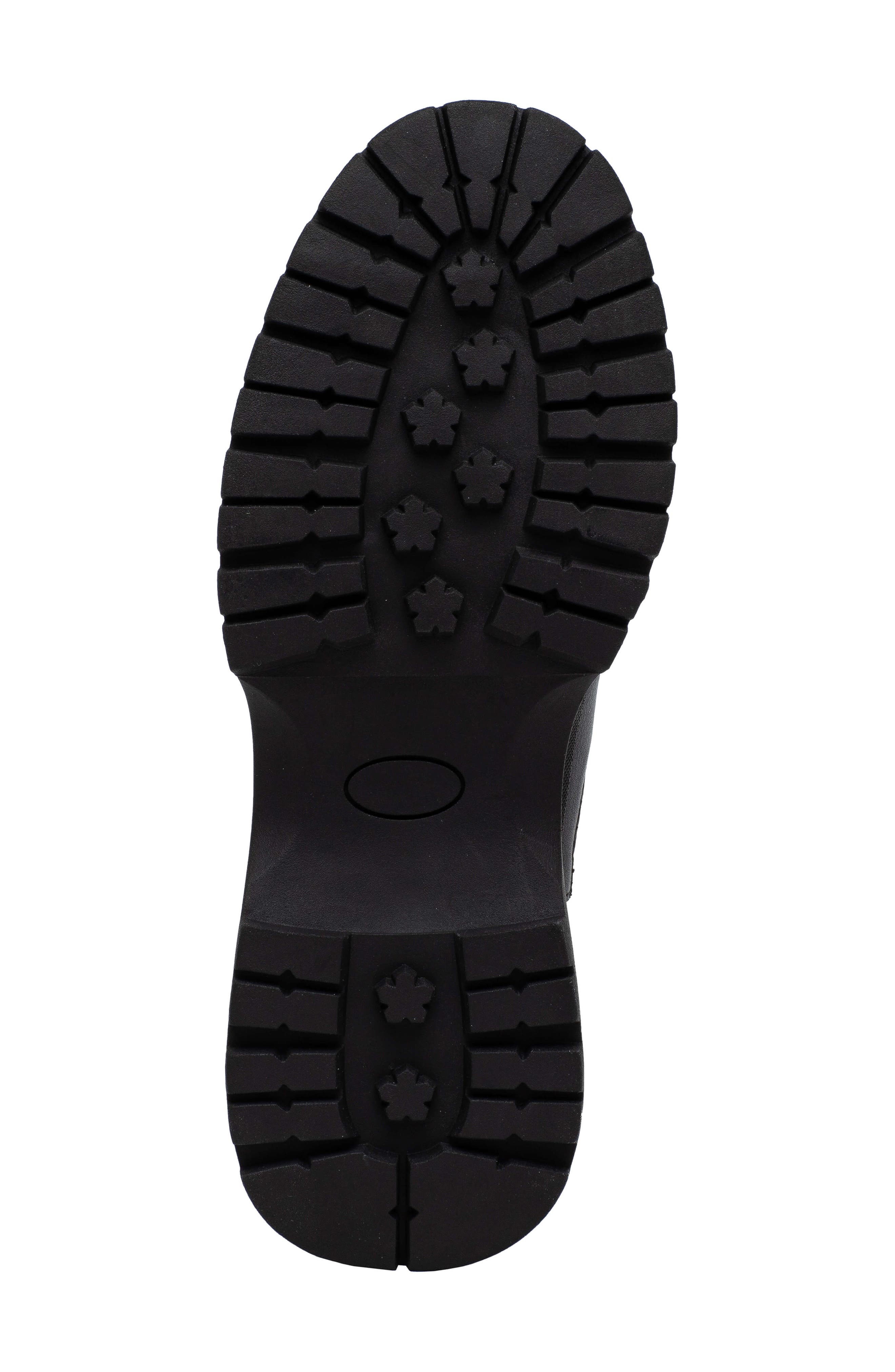 Linea Paolo Tokio Lug Sole Chelsea Boot, Alternate, color, Black