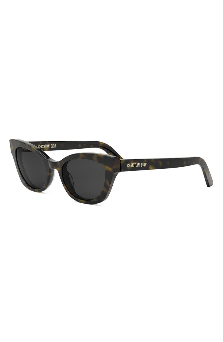 DIOR 'DiorMidnight B2I Cat Eye Sunglasses, Alternate, color, Dark Havana / Smoke