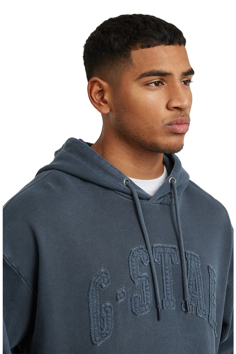 Appliqué Logo Hoodie, Alternate, color, DARK PATRIOT BLUE