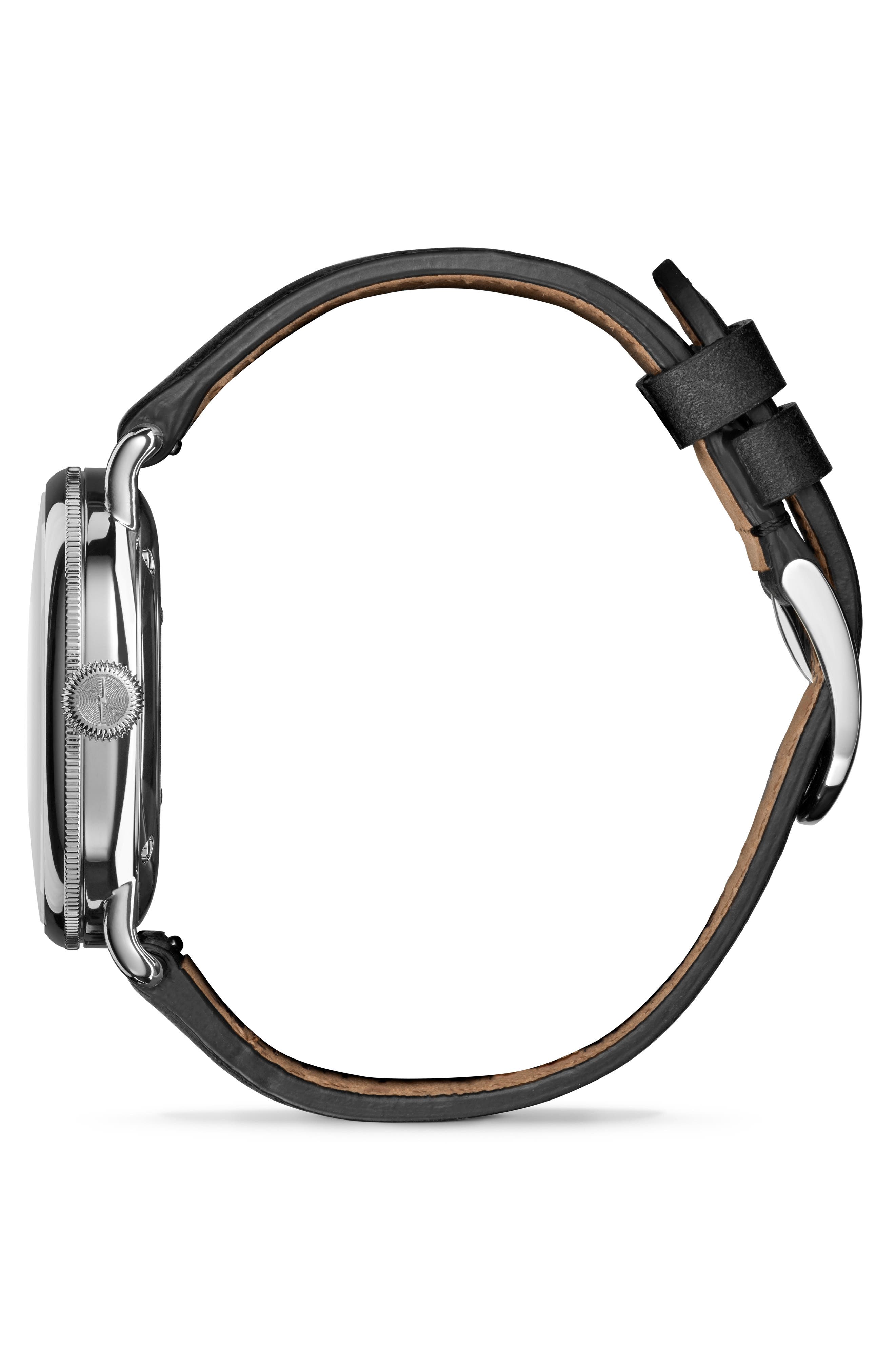 Shinola Canfield Leather Strap Watch, 38mm | Nordstrom