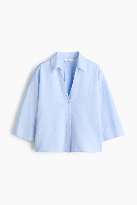 Linen-blend Shirt
