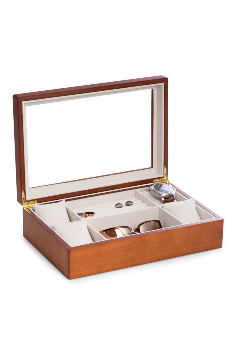Cherry Wood Watch Case, Alternate, color, no color