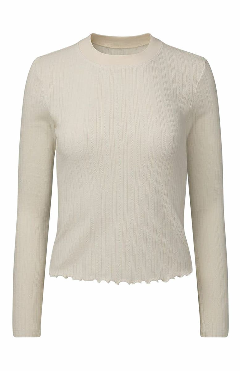 WeWoreWhat Long Sleeve Crewneck Top, Main, color, 