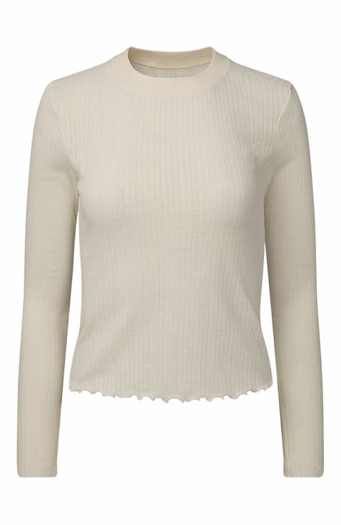 Long Sleeve Crewneck Top