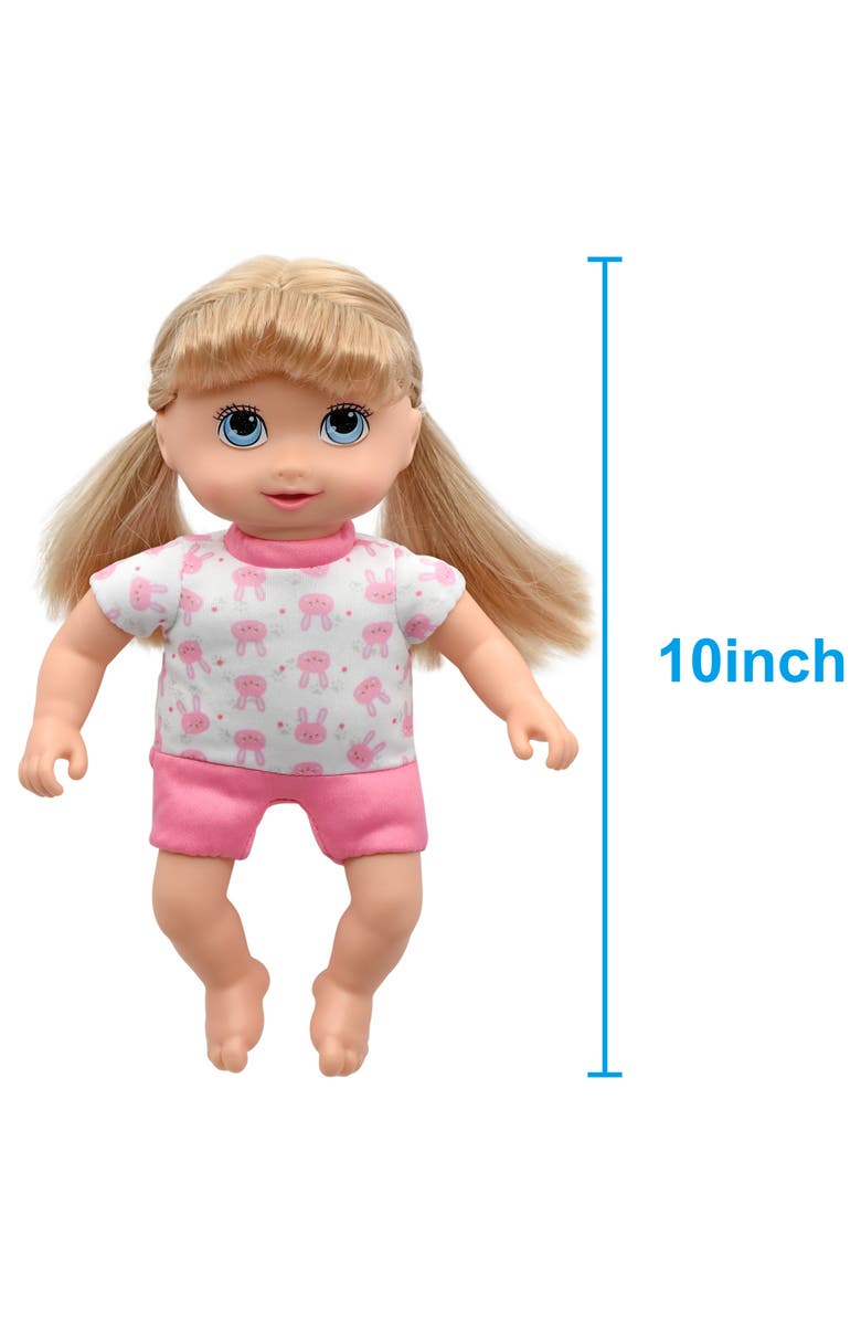 Little Darlings Little Sweeties Carseat Carrier for 10 Inch Dolls, Alternate, color, Multicolored