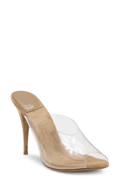 Texting-V Heeled Sandal