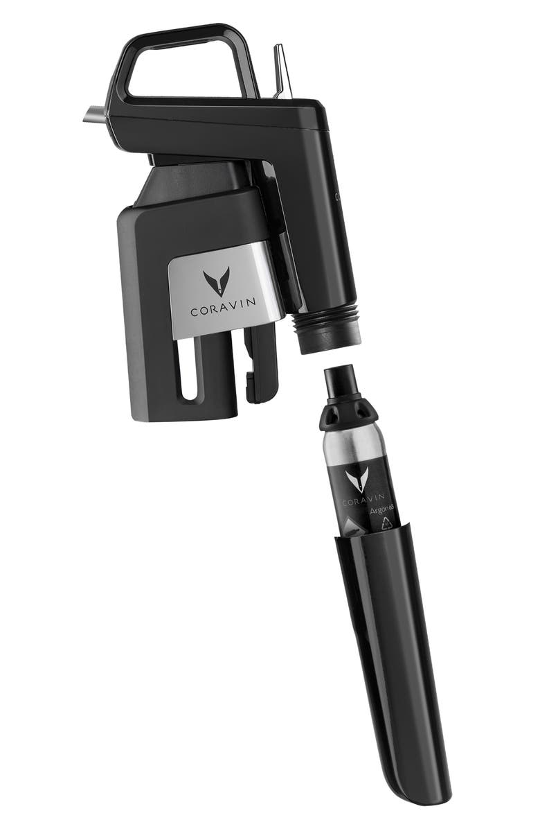 Coravin Timeless Six Plus Wine Preservation System, Alternate, color, Piano Black