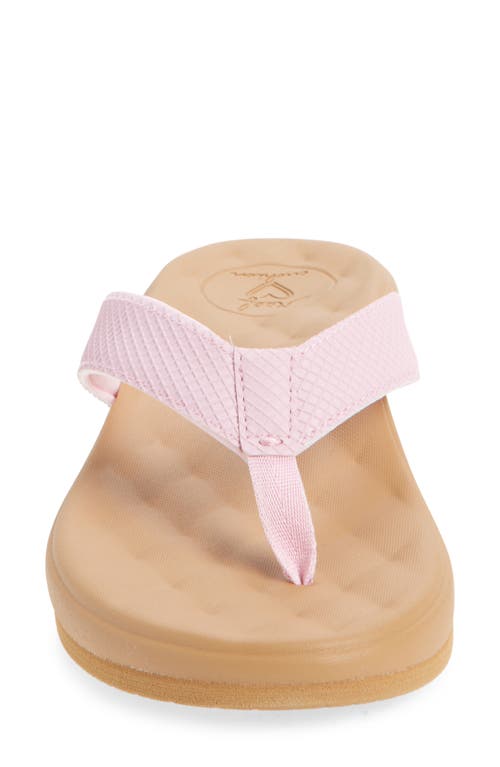 Reef Cushion Harmony Flip Flop In Pink