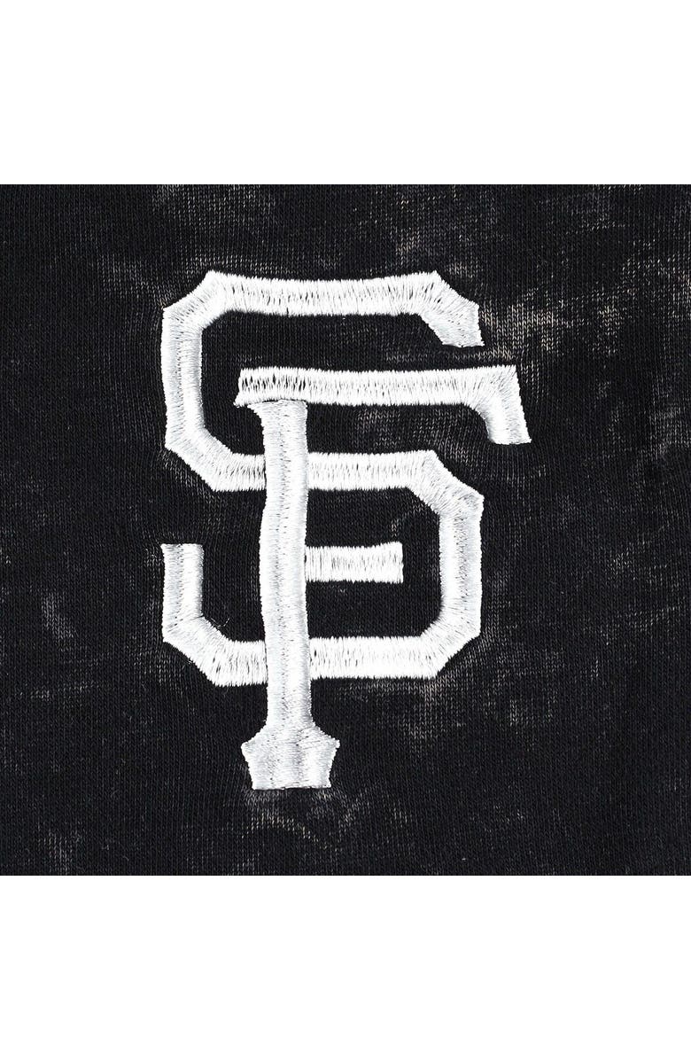 THE WILD COLLECTIVE Women's The Wild Collective Black San Francisco Giants Marble Jogger Pants, Alternate, color, Black