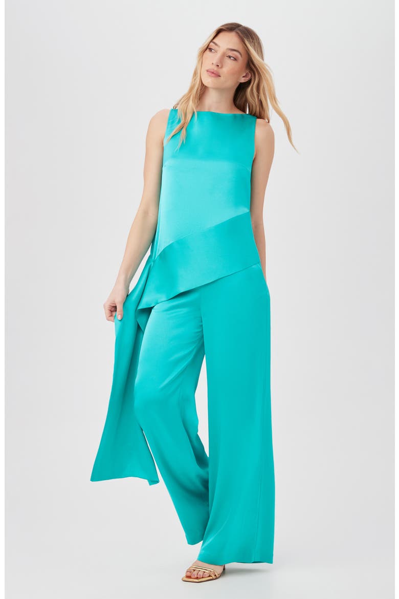 Makay Sleeveless Top, Alternate, color, OCEANO