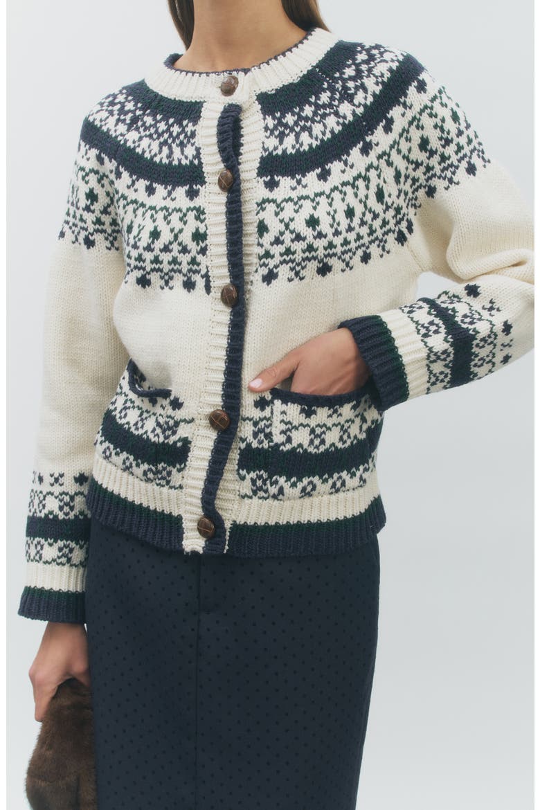 Jett Cardigan, Alternate, color, IVORY MULTI