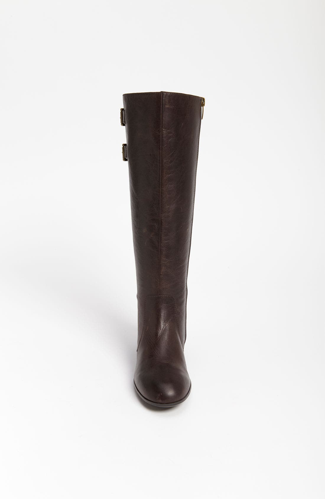 'Zarynn' Riding Boot (Nordstrom Exclusive), Alternate, color, DARK BROWN LEATHER