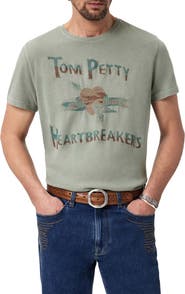 John Varvatos Tom Petty Organic Cotton Embroidered T-Shirt