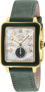 GV2 Bari Viva Mother-of-Pearl Dial Diamond Watch, 34mm - 0.02ct.