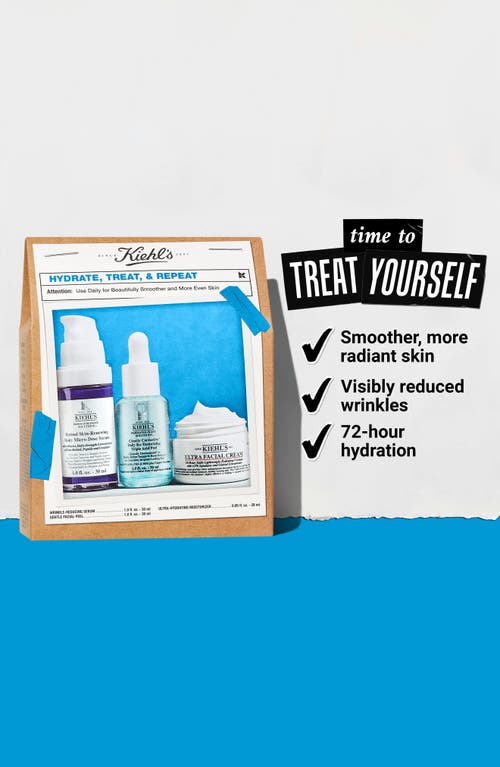Kiehl's Since 1851 Hydrate, Treat & Repeat Gift Set $140 Value In No Color