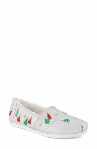Alpargata Tree Embroidered Slip-On Sneaker