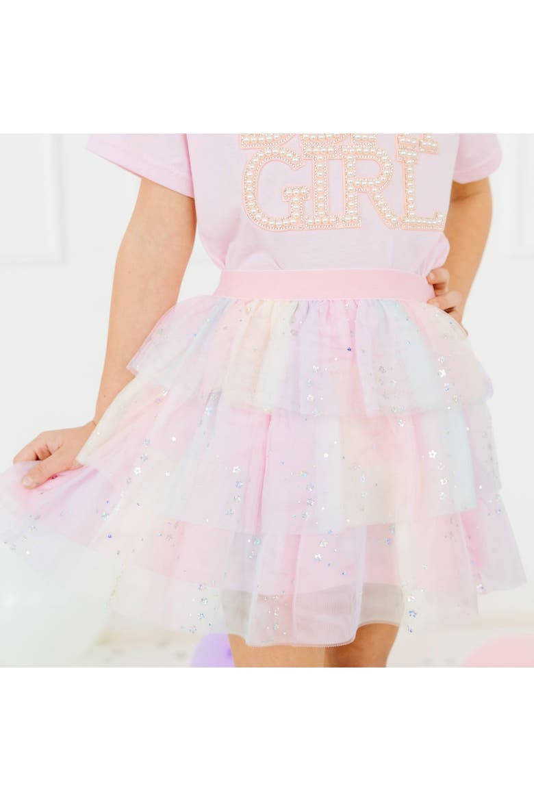 Fairy Dust Tiered Tutu, Alternate, color, Pink