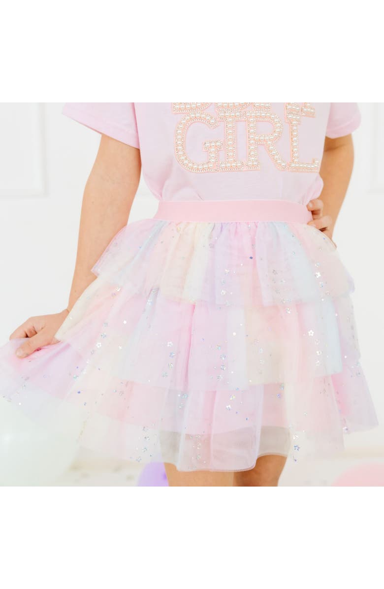 Sweet Wink Fairy Dust Tiered Tutu, Alternate, color, Pink