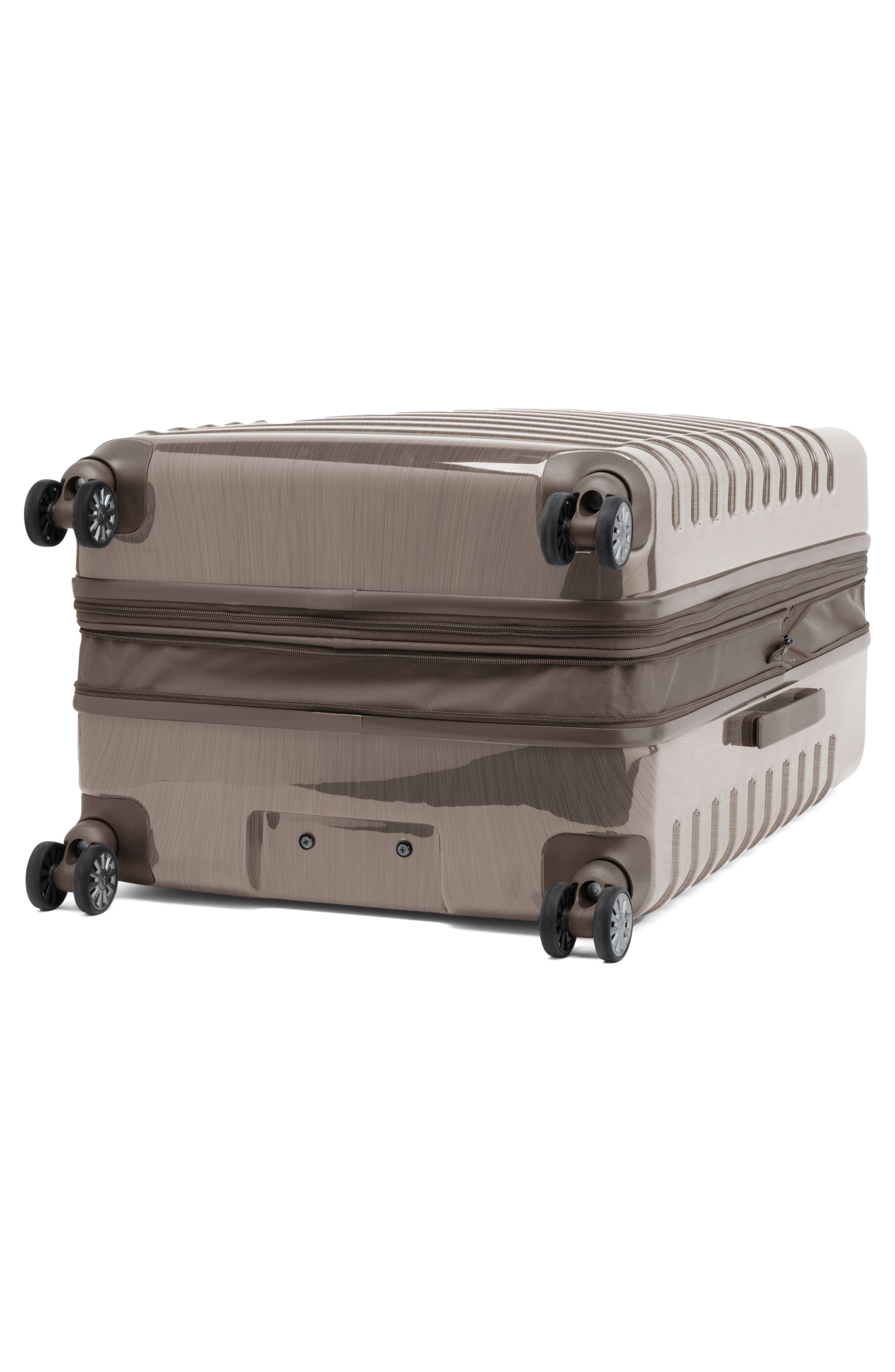 TRAVELPRO Rollmaster<sup>™</sup> Lite 2 28-Inch Expandable Large Checked Hardside Spinner Luggage, Alternate, color, Espresso Black Brushed
