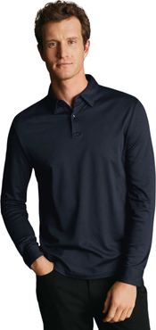 Charles Tyrwhitt Long Sleeve Jersey Polo