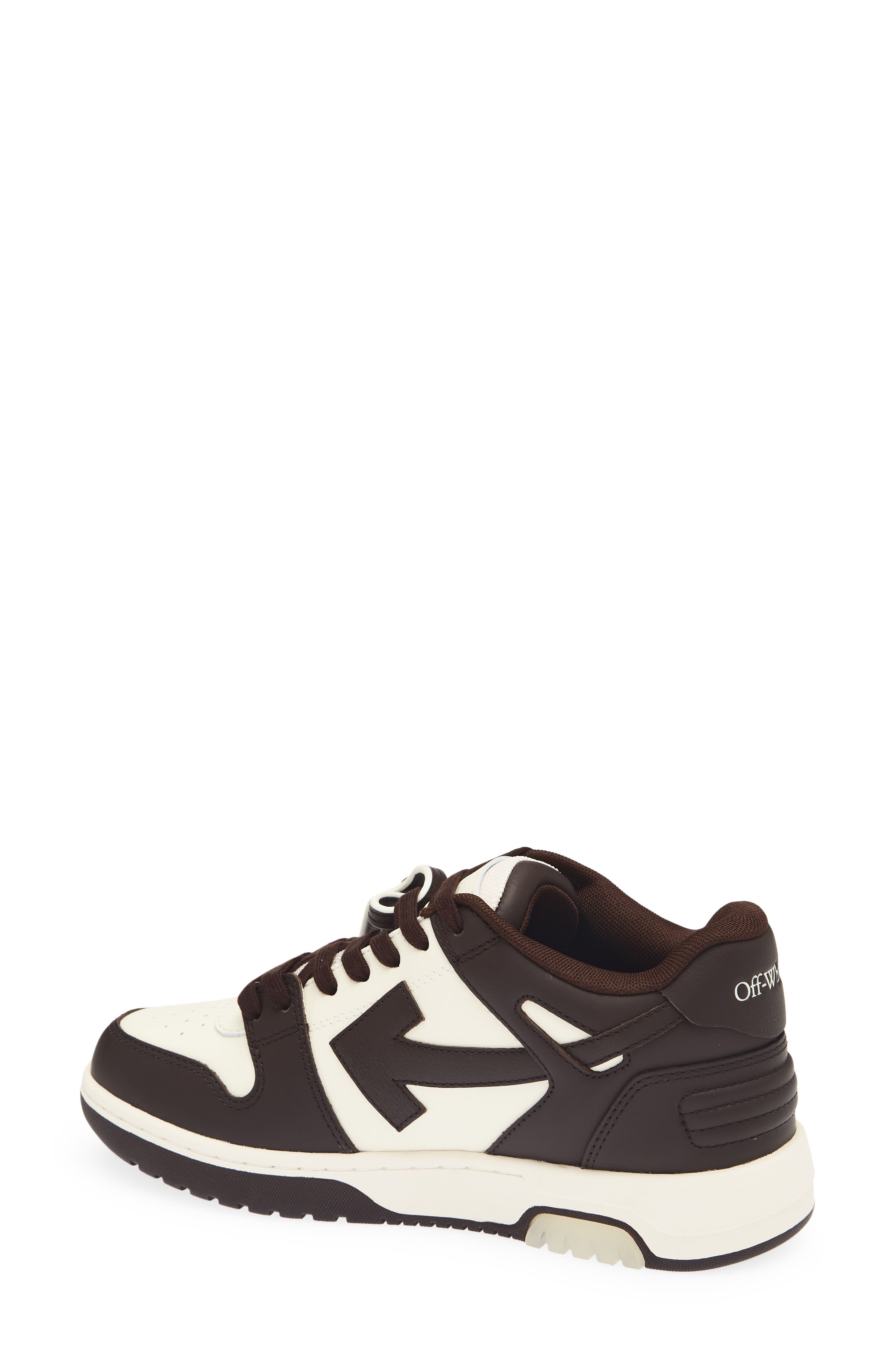 Out of Office Leather Sneaker, Alternate, color, CHOCOLATE - CREAM