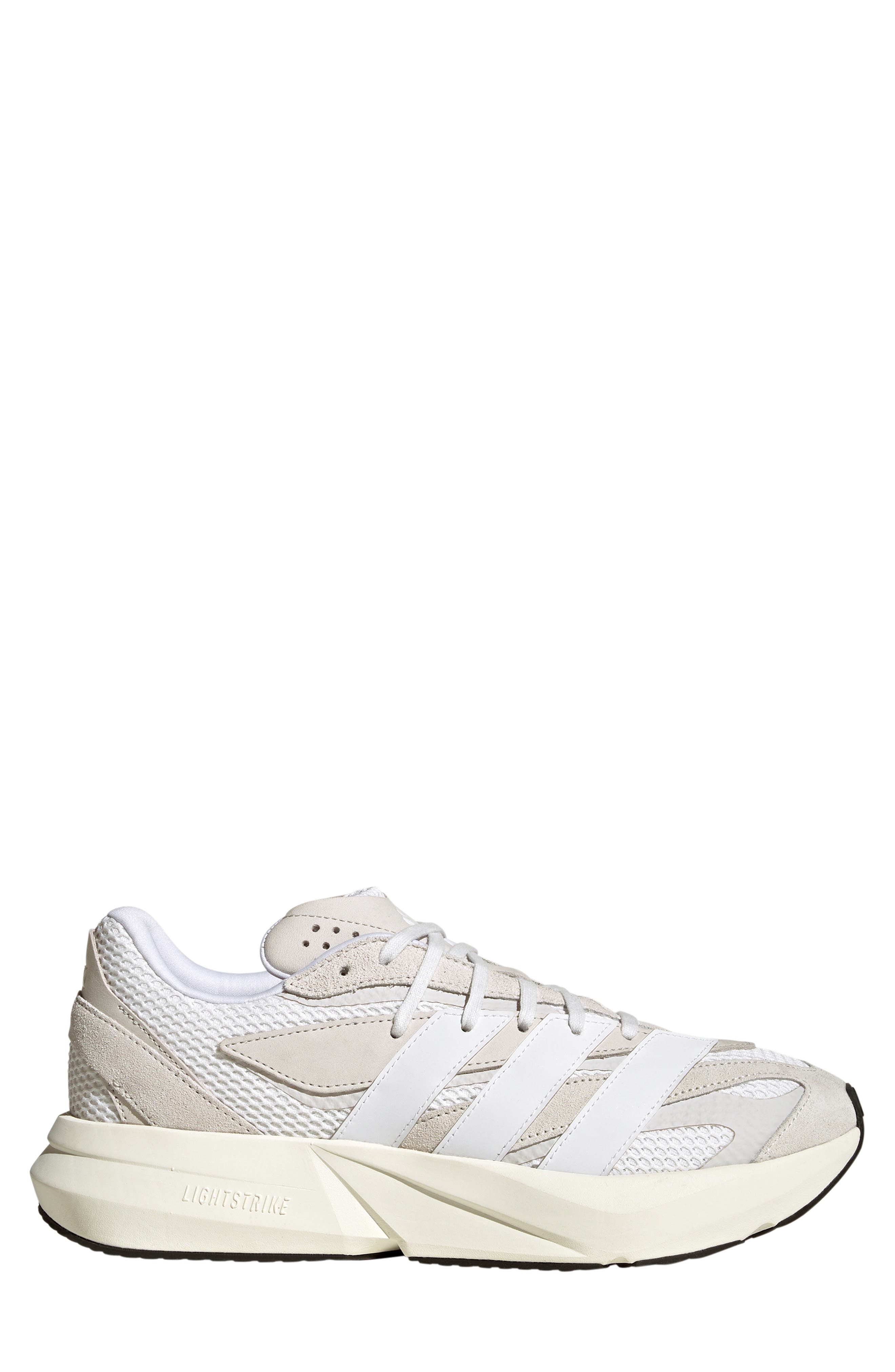 adidas Lightblaze Sneaker, Alternate, color, Crystal White/ White/ Grey One
