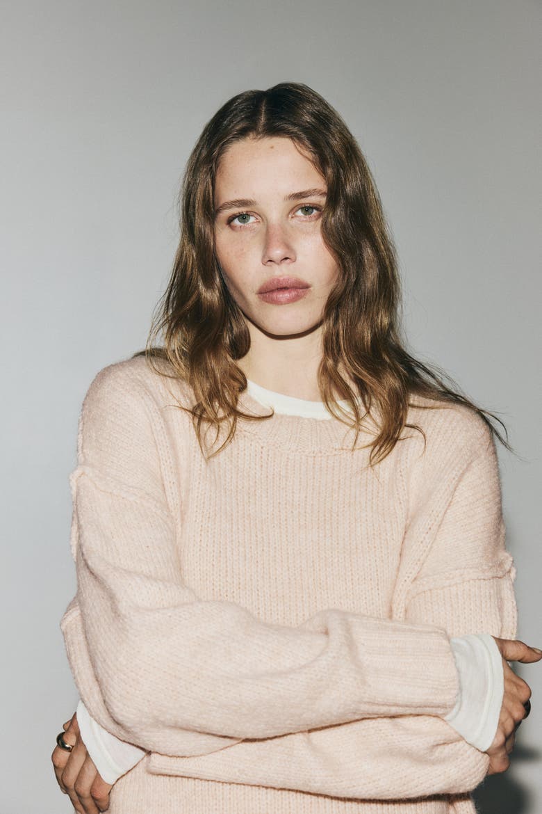 Oversized Jumper, Alternate, color, Light beige