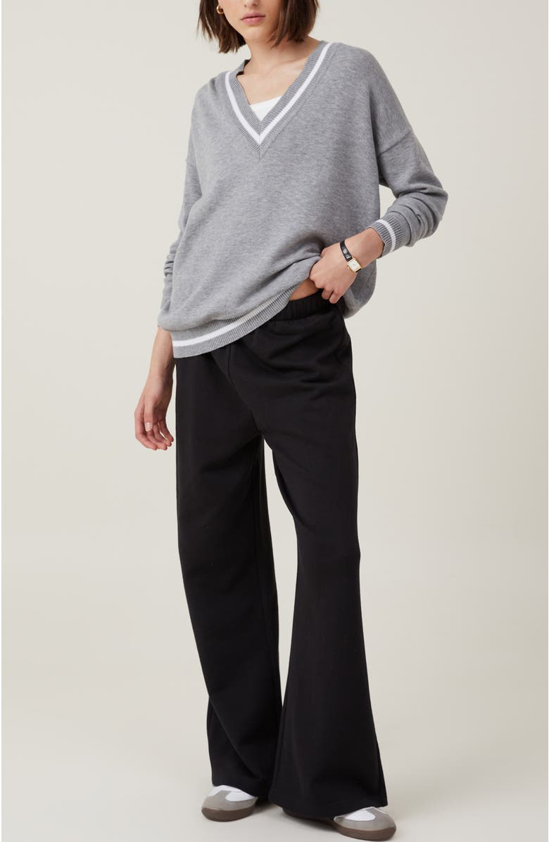 Cotton On Everfine V-Neck Sweater, Alternate, color, 