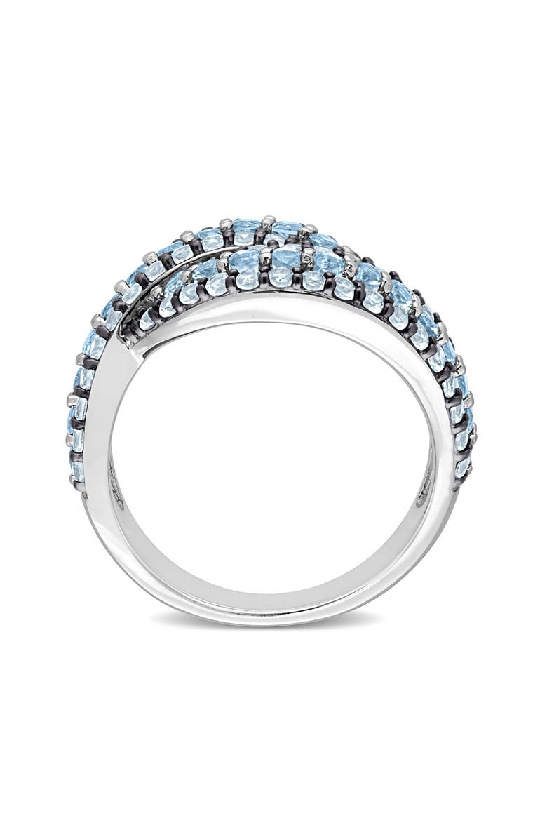 DELMAR Sky & Swiss Blue Topaz Ring, Alternate, color, Blue