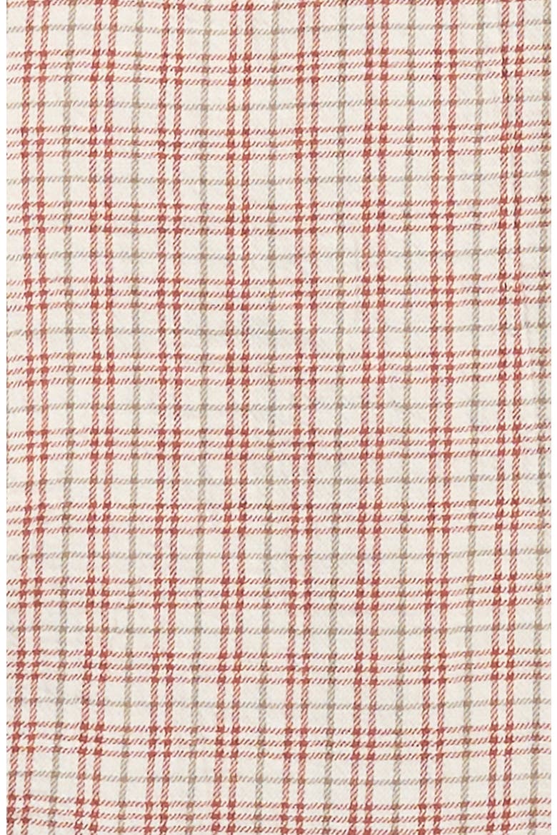 Milo Plaid Shirt, Main, color, REDWOOD