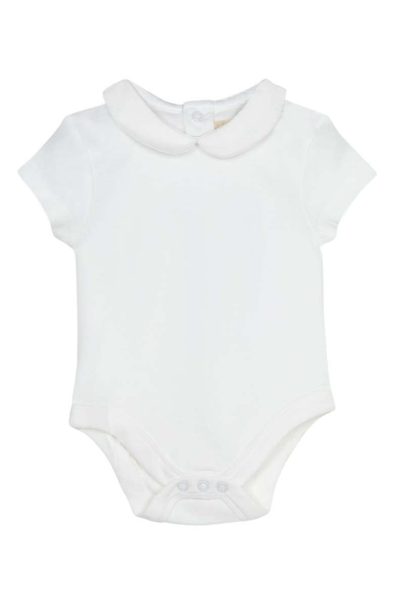 JOJO MAMAN BEBE Stripe Bodysuit & Overalls Set, Alternate, color,