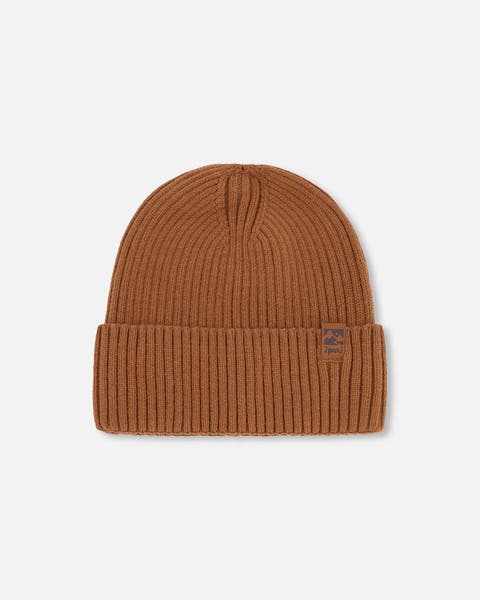 Gender Inclusive Rib Knit Beanie Hat