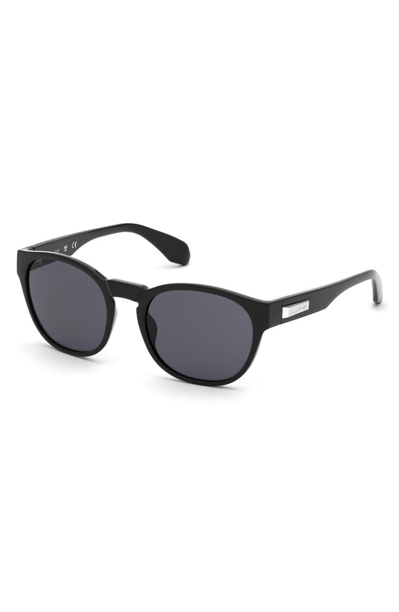 adidas Originals 54mm Round Sunglasses, Main, color,