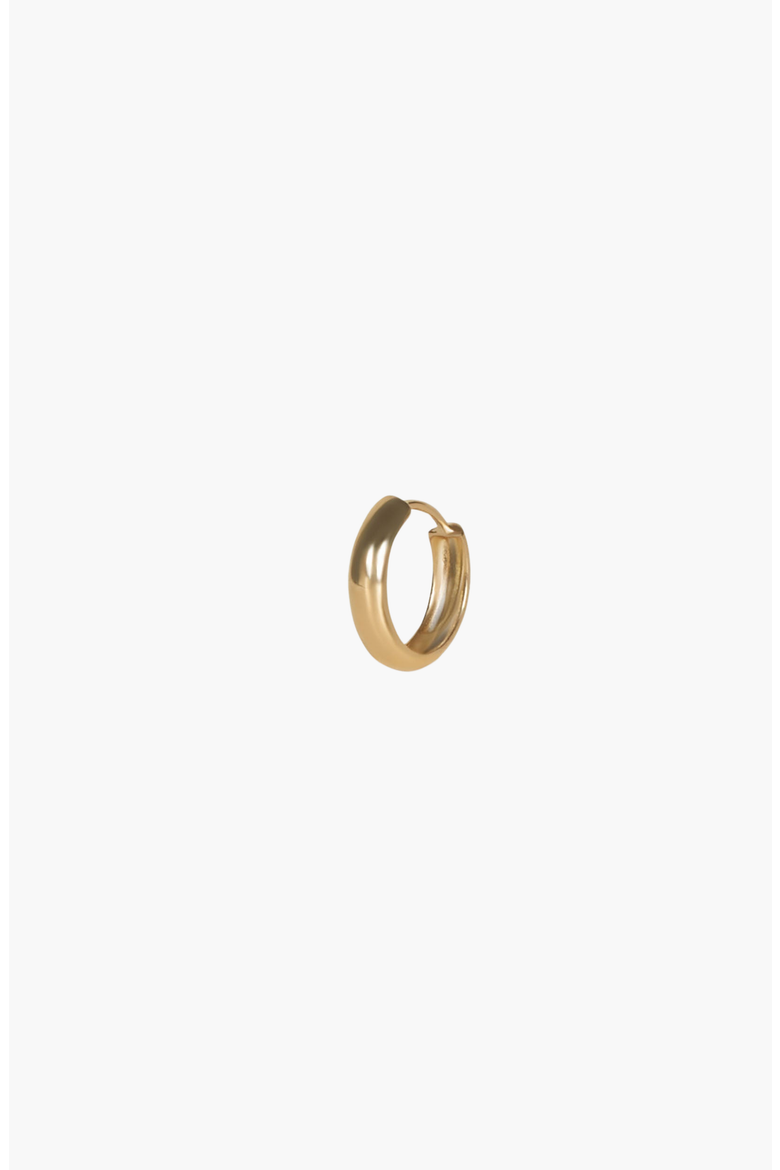 Classic Huggie Earrings, Main, color, Single