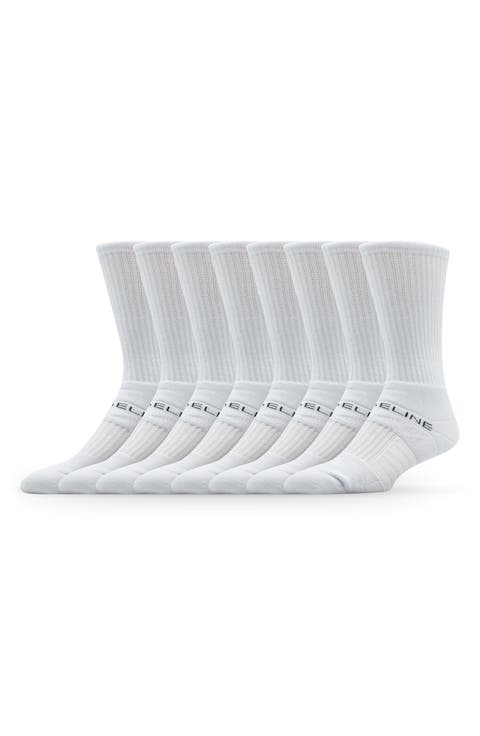 Premium 8-Pack Crew Socks
