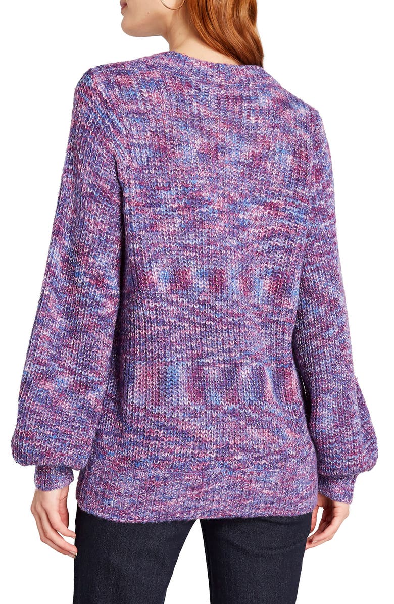 ModCloth Metallic Rainbow Yarn Sweater, Alternate, color, 