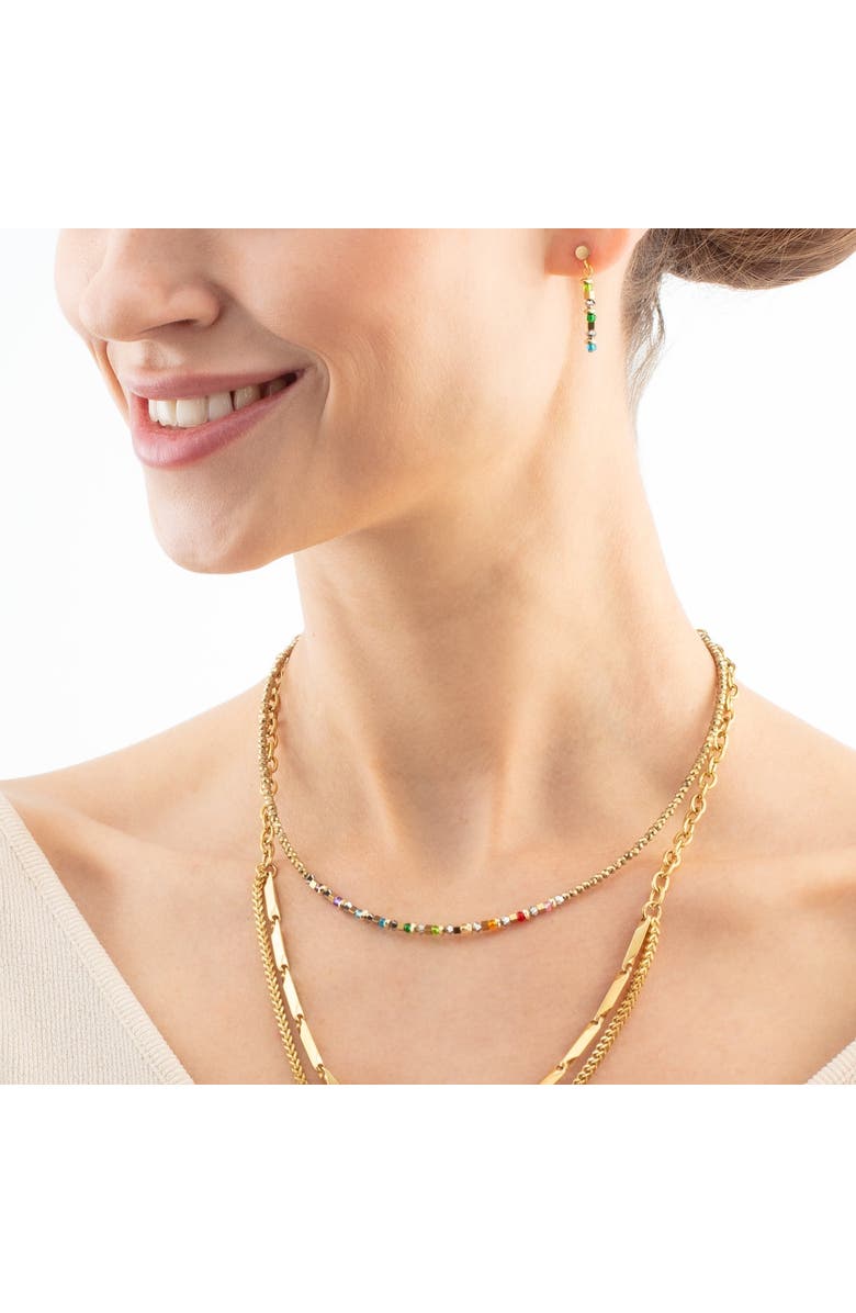 COEUR DE LION Golden Whisper Earrings, Alternate, color, Rainbow