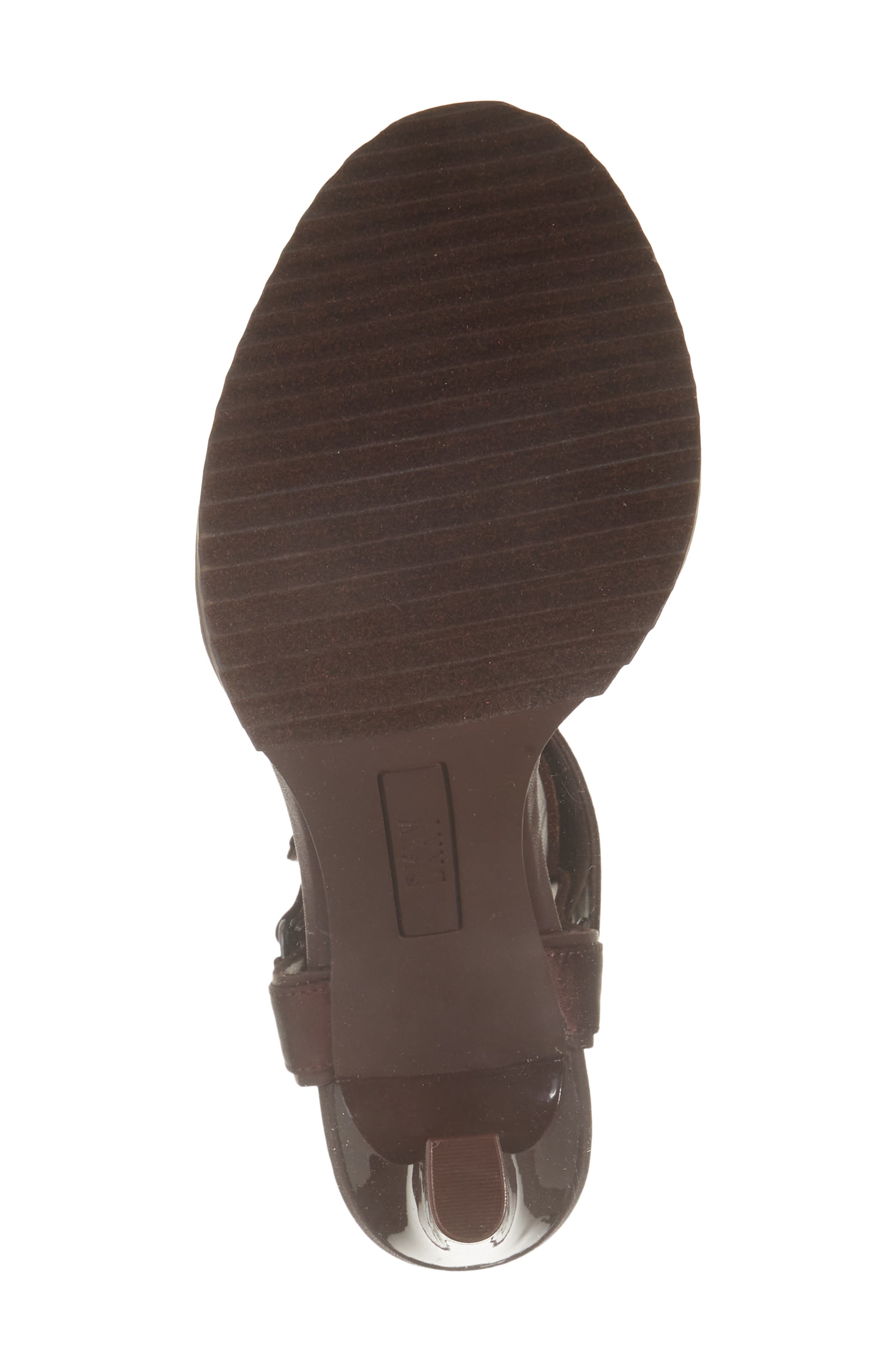 Bayli Ankle Strap Sandal, Alternate, color, BORDEAUX