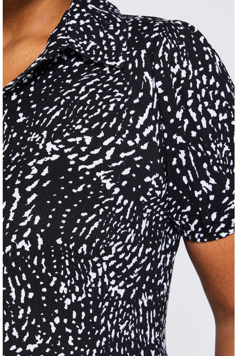 Speckle Spot Shirtdress, Alternate, color, PRINT