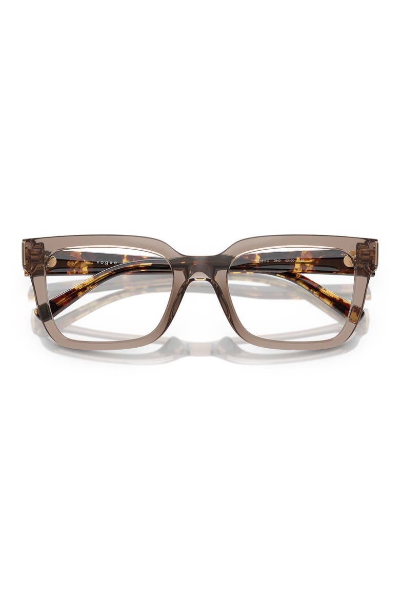 52mm Pillow Optical Glasses, Alternate, color, TRANSPARENT