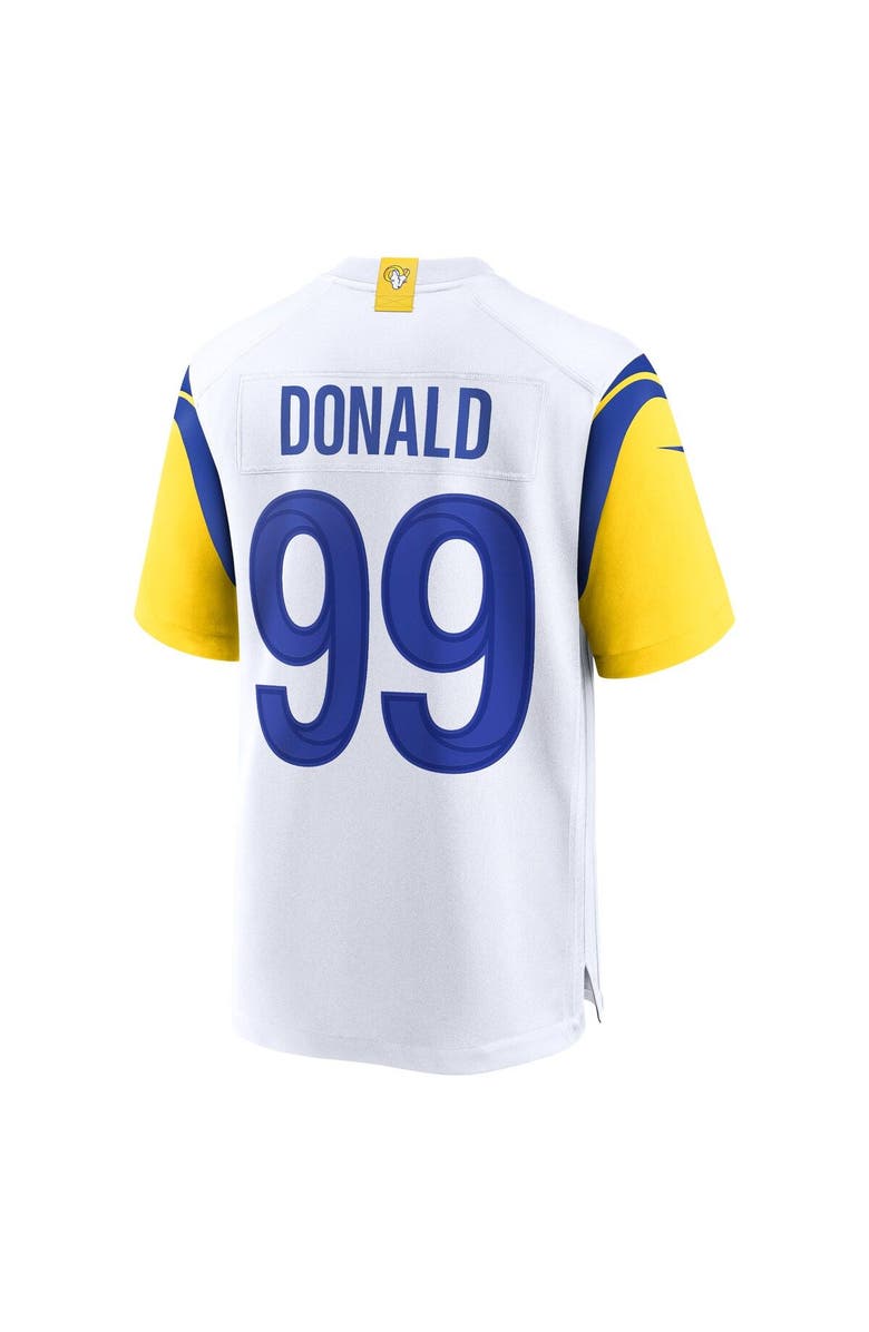 Nike Men's Nike White Aaron Donald Los Angeles Rams Alternate Game Jersey, Alternate, color, 