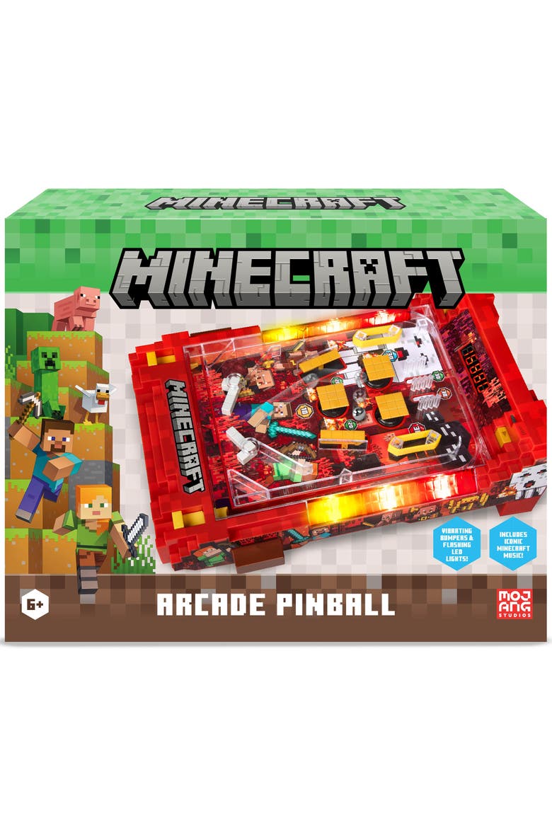 Arcade Pinball, Nether, Lights & Sounds Tabletop Game, Kids 6+, Main, color, Multicolored