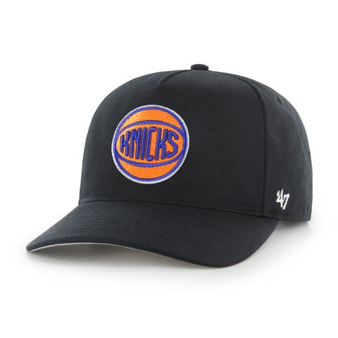Men's '47  Black New York Knicks Hitch Adjustable Hat
