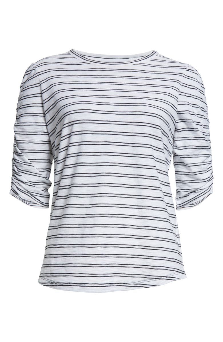 Veronica Beard Waldorf Puff Sleeve T-Shirt, Alternate, color,