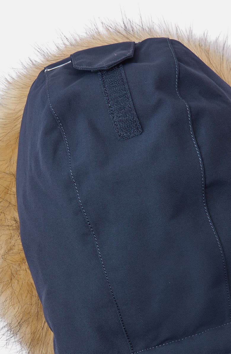 Reima tec Stava Waterproof & Windproof Insulated Snowsuit with Faux Fur Trim, Alternate, color,