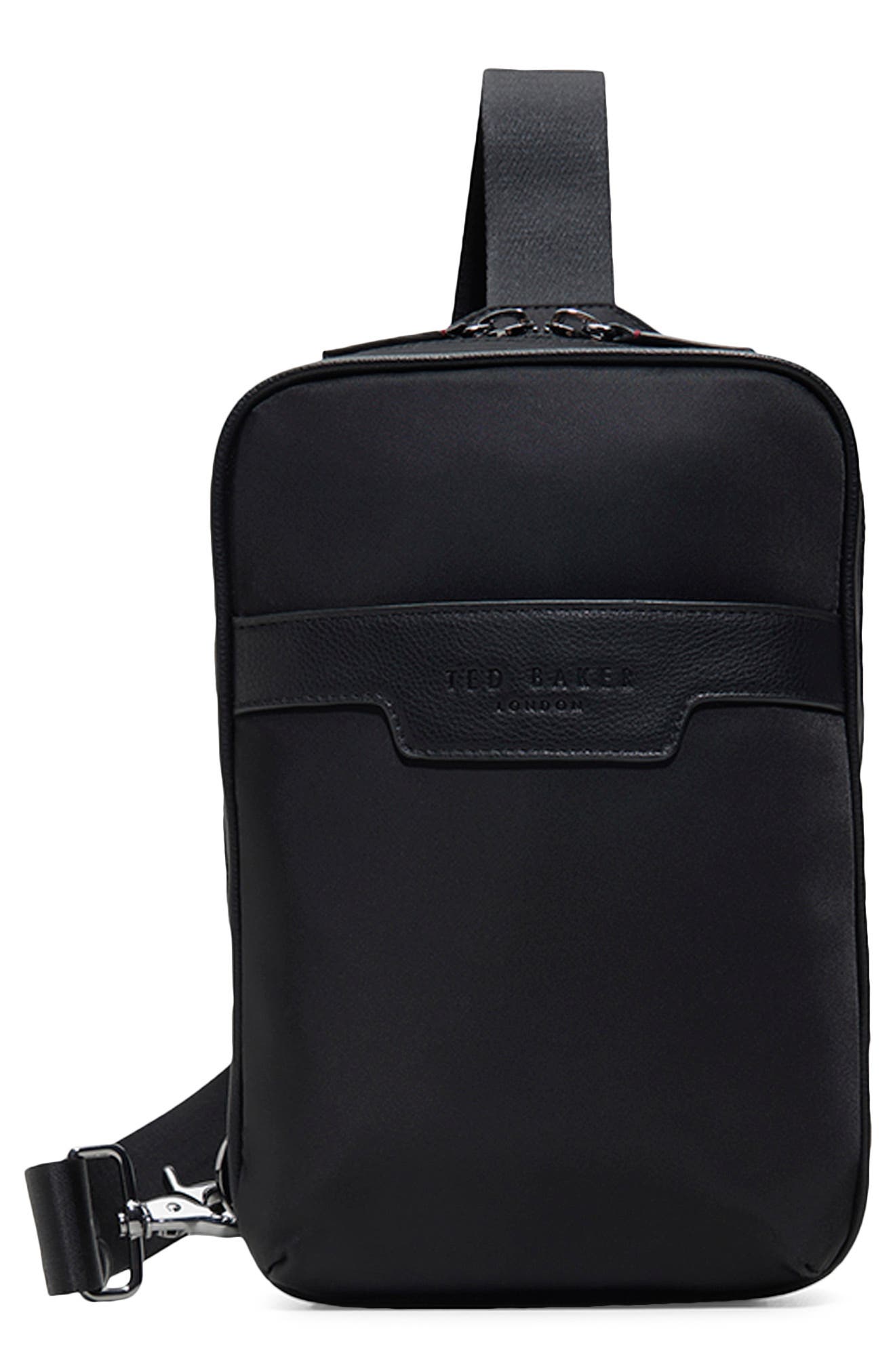 Wickham Sling Bag, Main, color, BLACK
